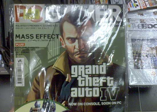 Malaysian Gaming Magazine Confirms GTA IV PC