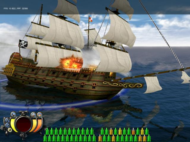 Pirate's Revenge im Frühjahr 2005