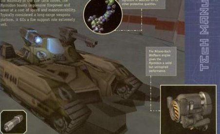 Starsiege:2845 Tank Design Wettbewerb