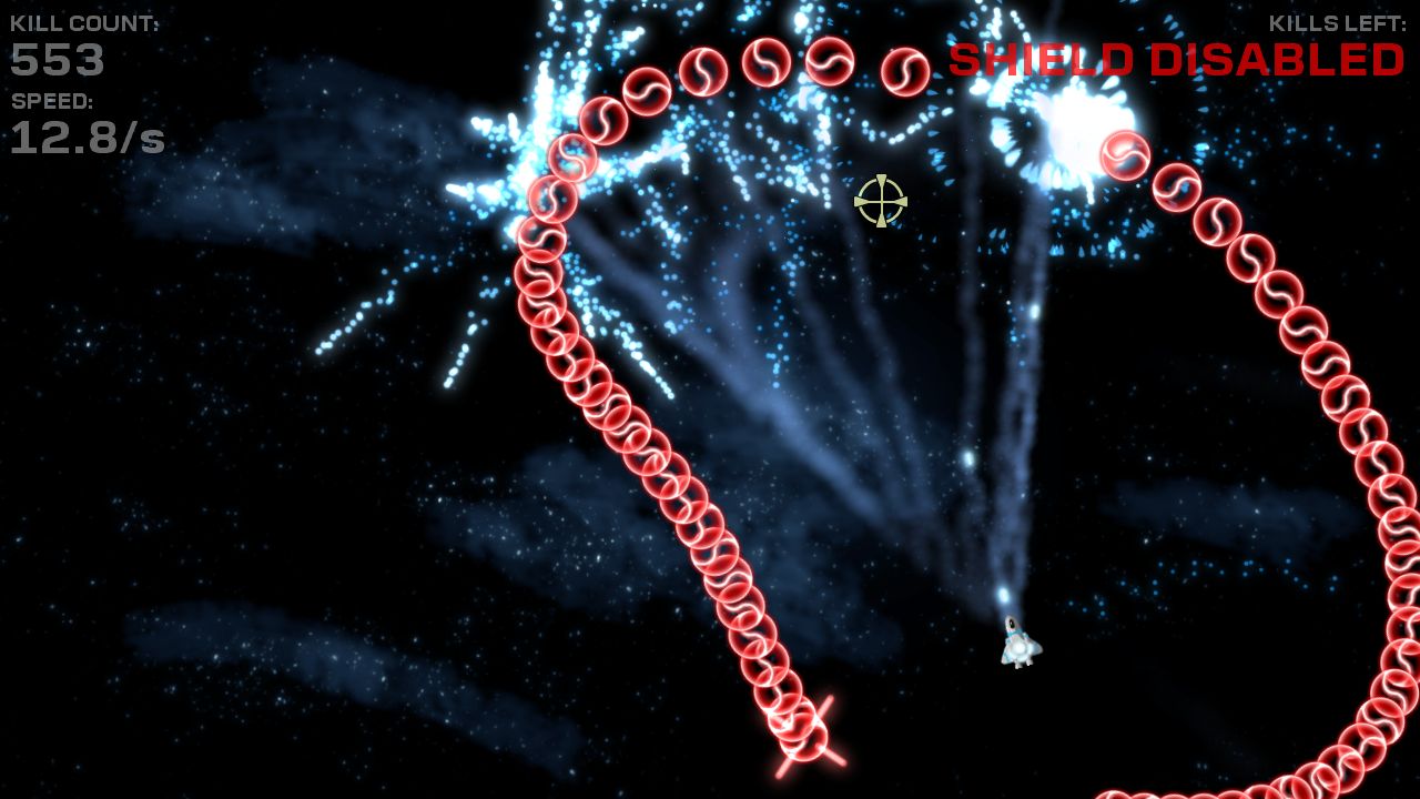 Perfect Shot vs. Spiraling Monsters