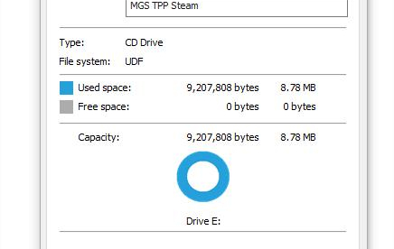 MGS V: The Phantom Pain PC DVD Doesn’t Include The Game Itself