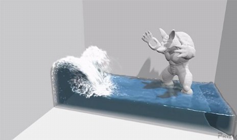Los nuevos efectos de agua de PhysX son geniales