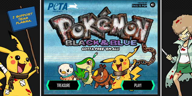 PETA s'attaque à Pokemon Noir et Blanc 2