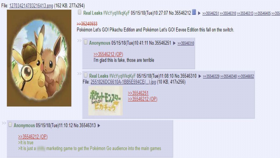 Possible Pokémon Switch leaks point to an amazing future