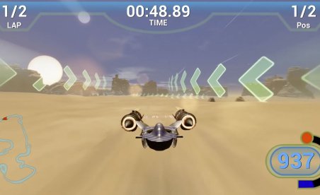 You can now play a bit of the N64 Pod Racing game in Unreal Engine 4