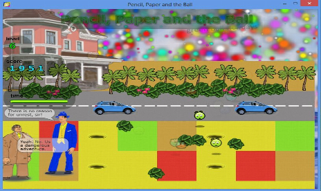Pencil Paper and the Ball: Green Ball Holidays Juego completo gratis