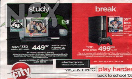 Baisse du prix de la Playstation 3 $100 la semaine prochaine