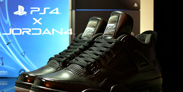 So there’s a pair of PS4 Air Jordans now…