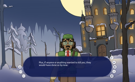 Panicked and Surrounded by Hot Vampires