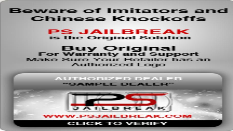 PSJailbreak Cloned And Sold Cheaper By Chinese Imitators