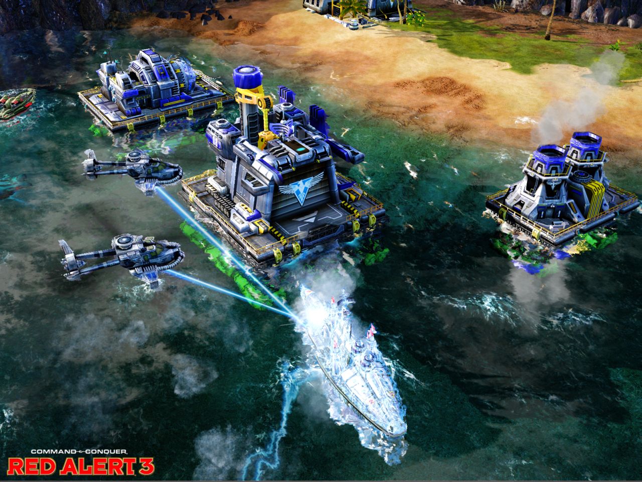 Five new Red Alert 3 screenshots