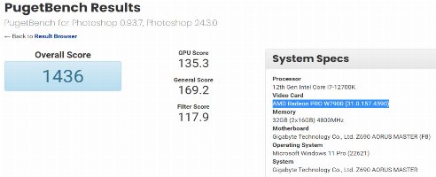 New AMD Radeon Pro W7900 GPU workstation card spotted