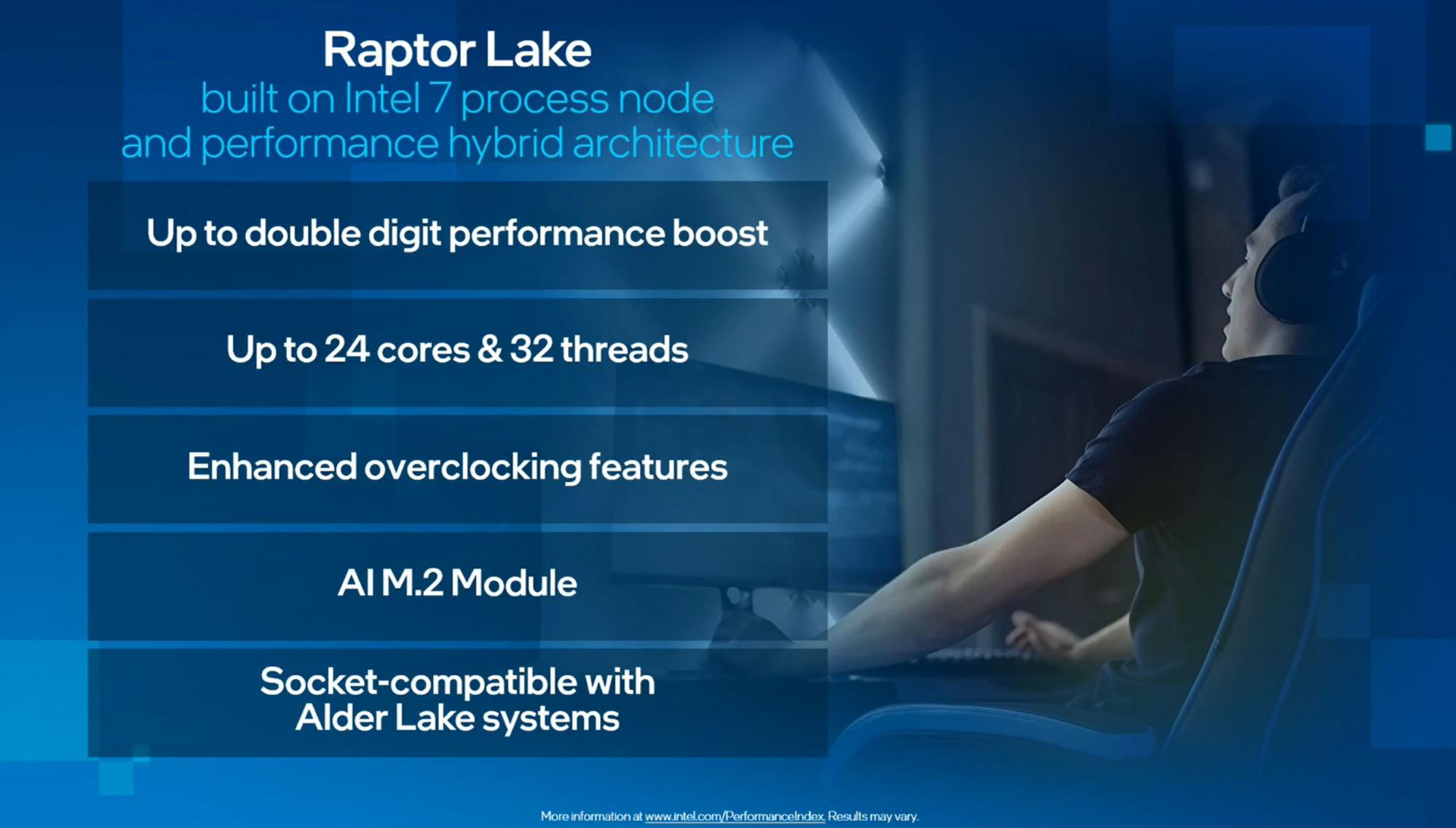 Intel promet que Raptor Lake aura jusqu'à 24 cœurs