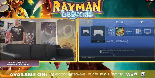 Watch the Rayman devs chat about Rayman right now
