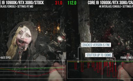 Resident Evil Village crack fixes Denuvo stuttering