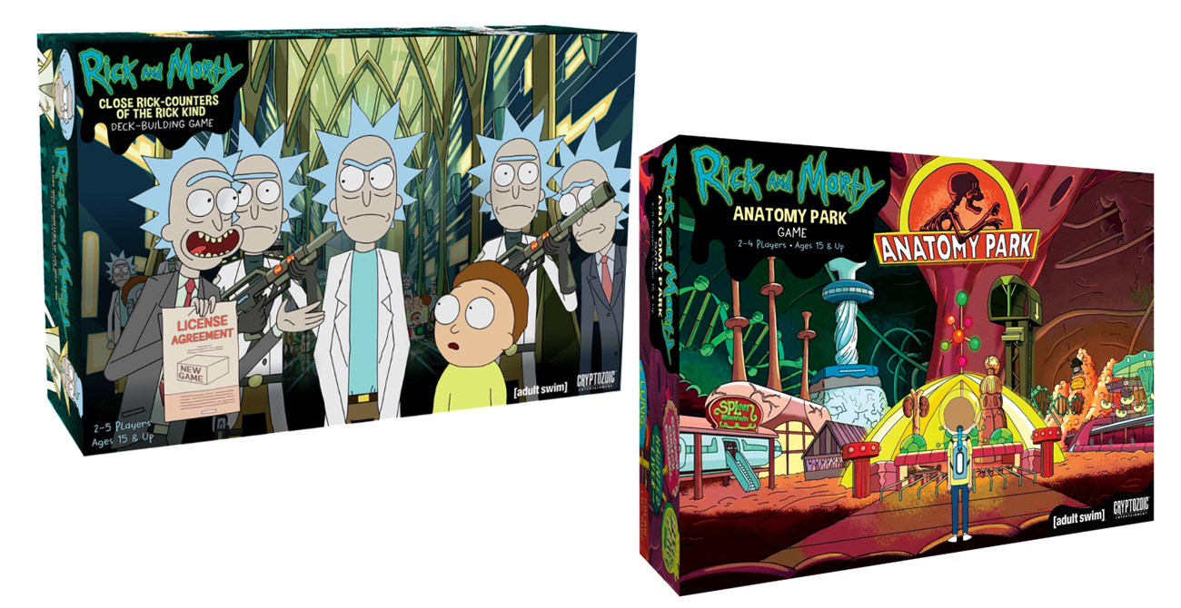 Rick and Morty is getting two board game releases