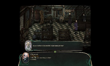 Stygian: Rise of the Old Ones is a handrawn Lovecraftian adventure