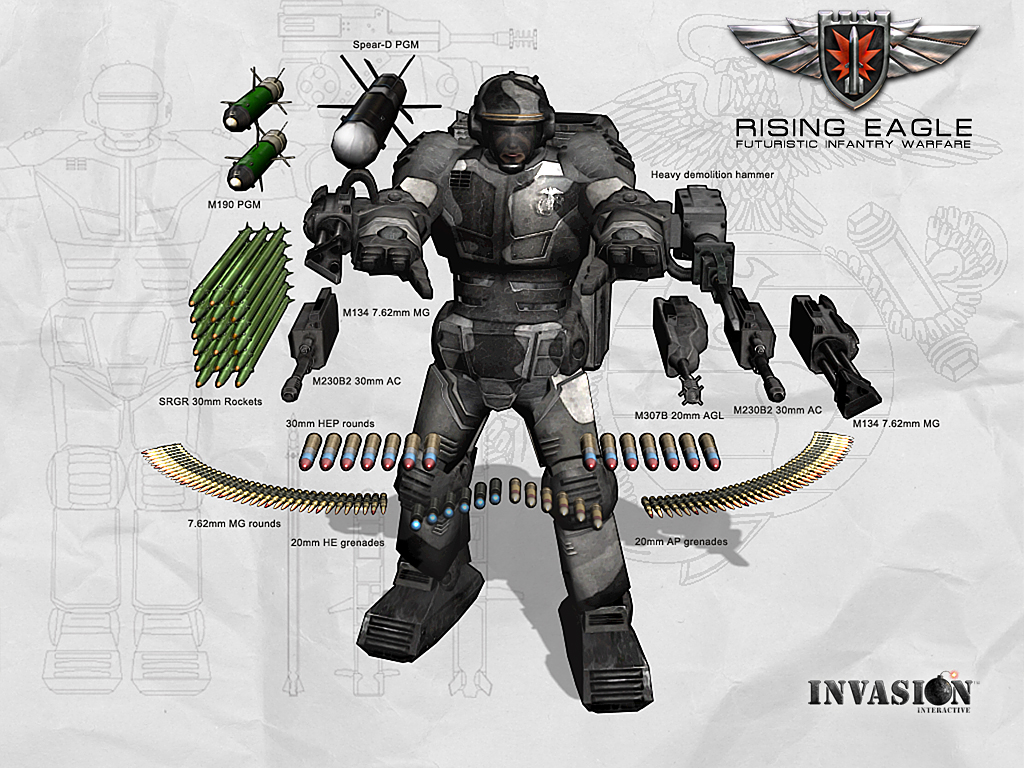 Rising Eagle: Futuristic Infantry Warfare