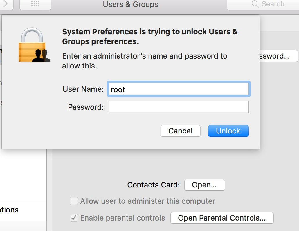 Login bug creates security scare in MacOS High Sierra