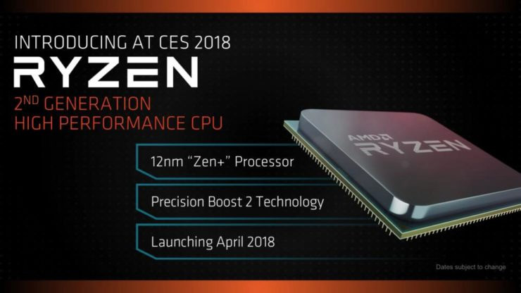 AMD Ryzen 2 pushes high-end chips up several hundred megahertz