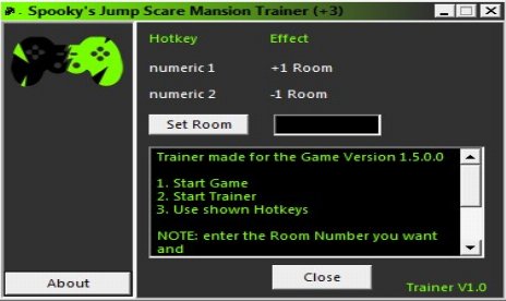 Spooky’s Jumpscare Mansion Trainer (+3) ROOM HACK