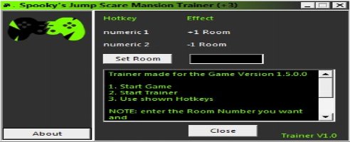 Spooky’s Jumpscare Mansion Trainer (+3) ROOM HACK