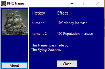 Rescue HQ trainer [The Flying Dutchman]