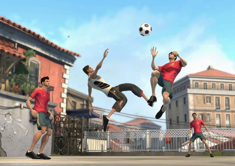 FIFA Street 3 Adopts Exaggerated Art Style