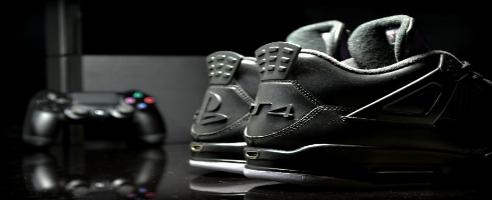 So there’s a pair of PS4 Air Jordans now…