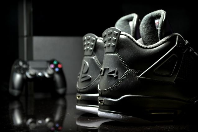So there’s a pair of PS4 Air Jordans now…