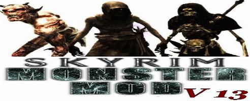 Skyrim Monster Mod v13 Full