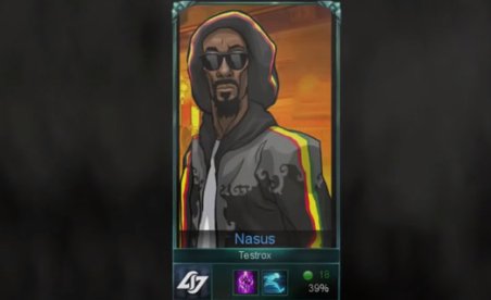 Someone went ahead and made a Snoop Dog LoL skin