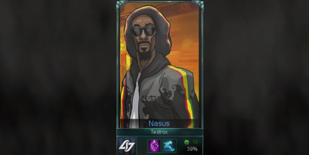 Someone went ahead and made a Snoop Dog LoL skin