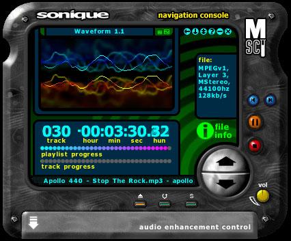 SONIQUE 1.63 MP3 player released