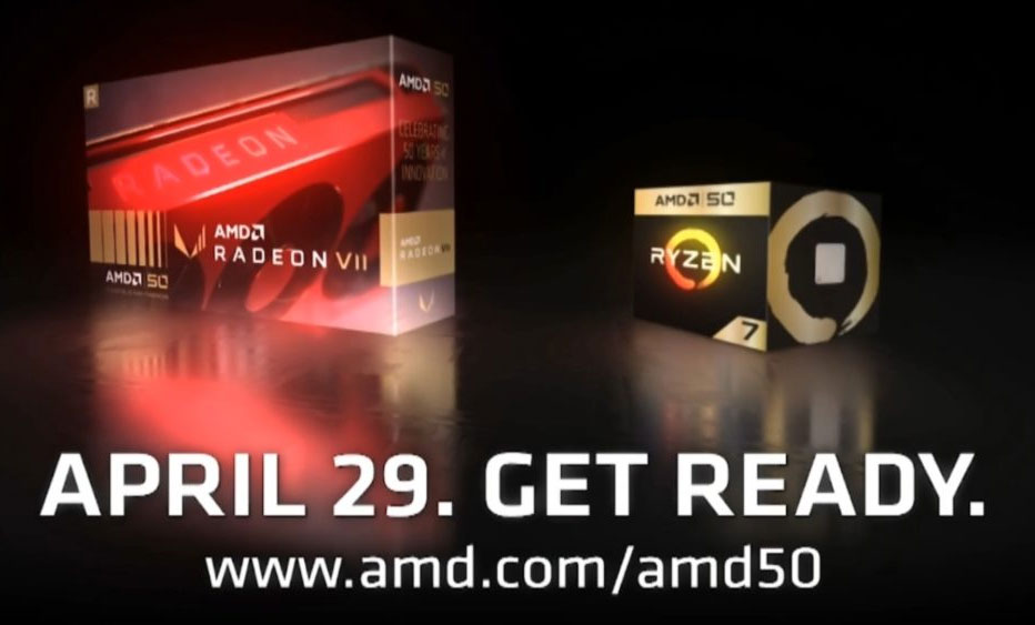 AMD Radeon VII and 2700X Anniversary Editions confirmed for April 29