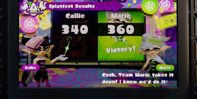 Splatoon sends off with final Splatfest