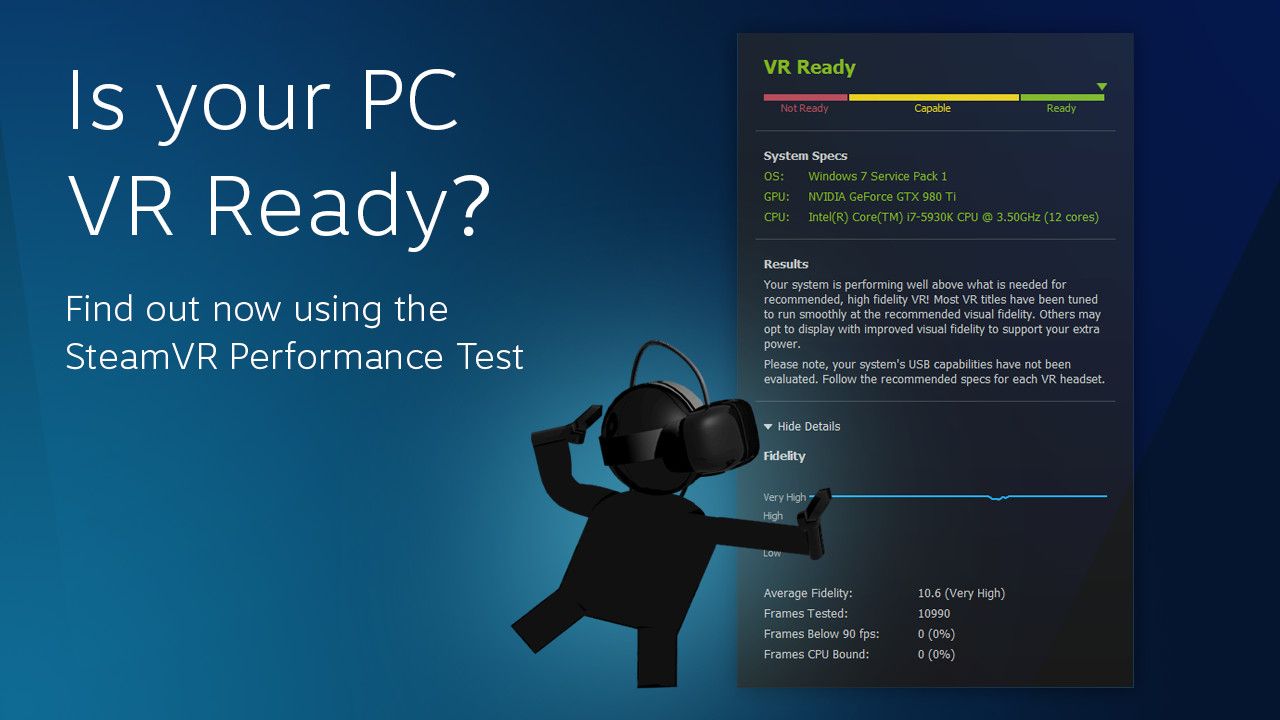 Valve Release Tool To Test Your PC’s Virtual Reality Performance
