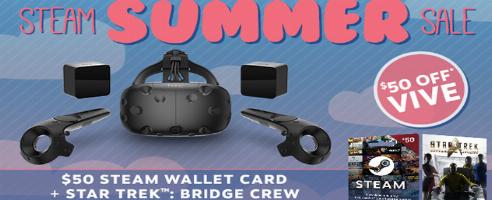 Steam Summer Sale rabattiert Steam Link, auch HTC Vive
