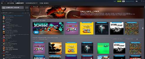 Steam's neue Spielebibliothek soll in wenigen Wochen in die öffentliche Beta gehen