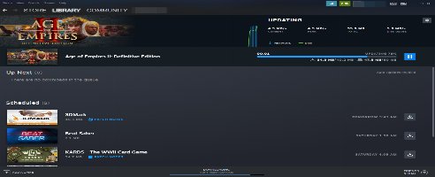 Steam Download Page update makes it look way better