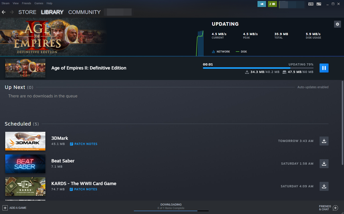 Steam Download Page update makes it look way better