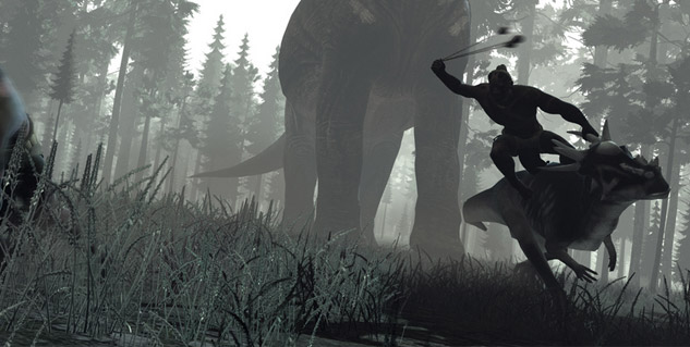 Stomping land details tracking, weapons, dinosaurs