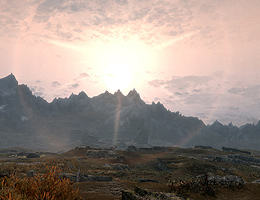 The Elder Scrolls V: Skyrim - Skyrim Sunglare Sin Lens Flare Mod v2.0