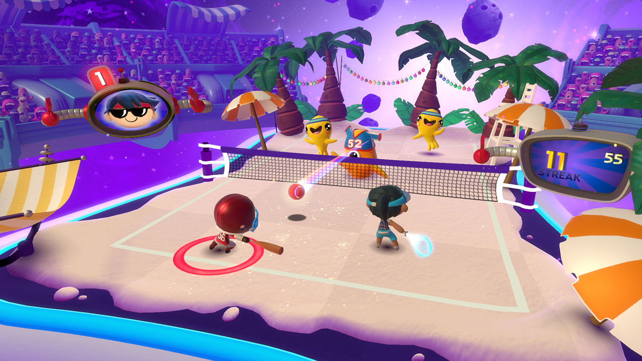 Harmonix Super Beat Sports blends sport and rhythm genres