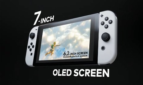 Nintendo Switch OLED lands in October for $350