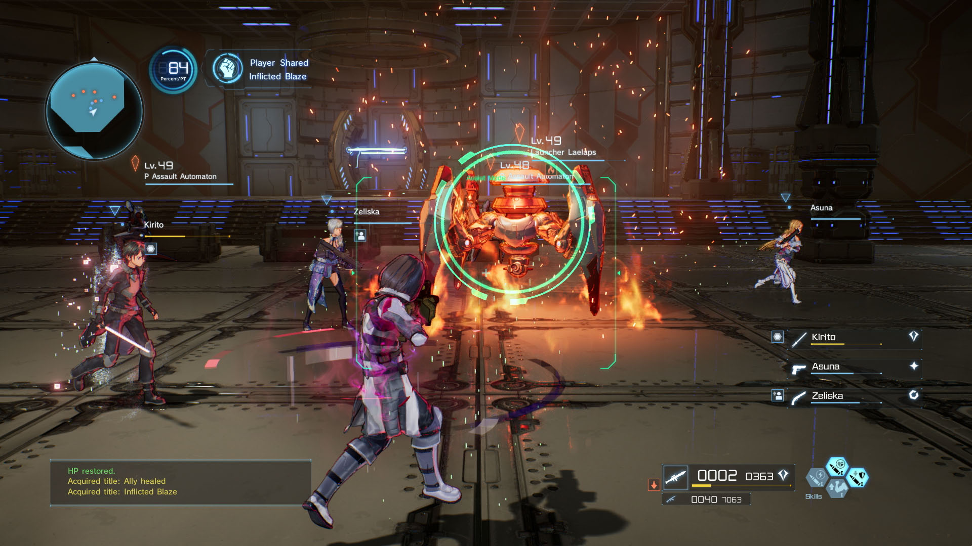 Sword Art Online: Fatal Bullet v1.9.0 (+21 Trainer)