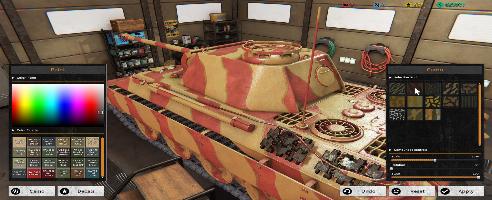 Simulador de mecánico de tanques