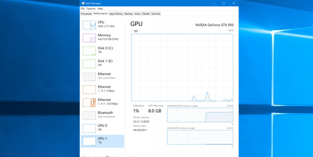 Task Manager can now track your GPU usage