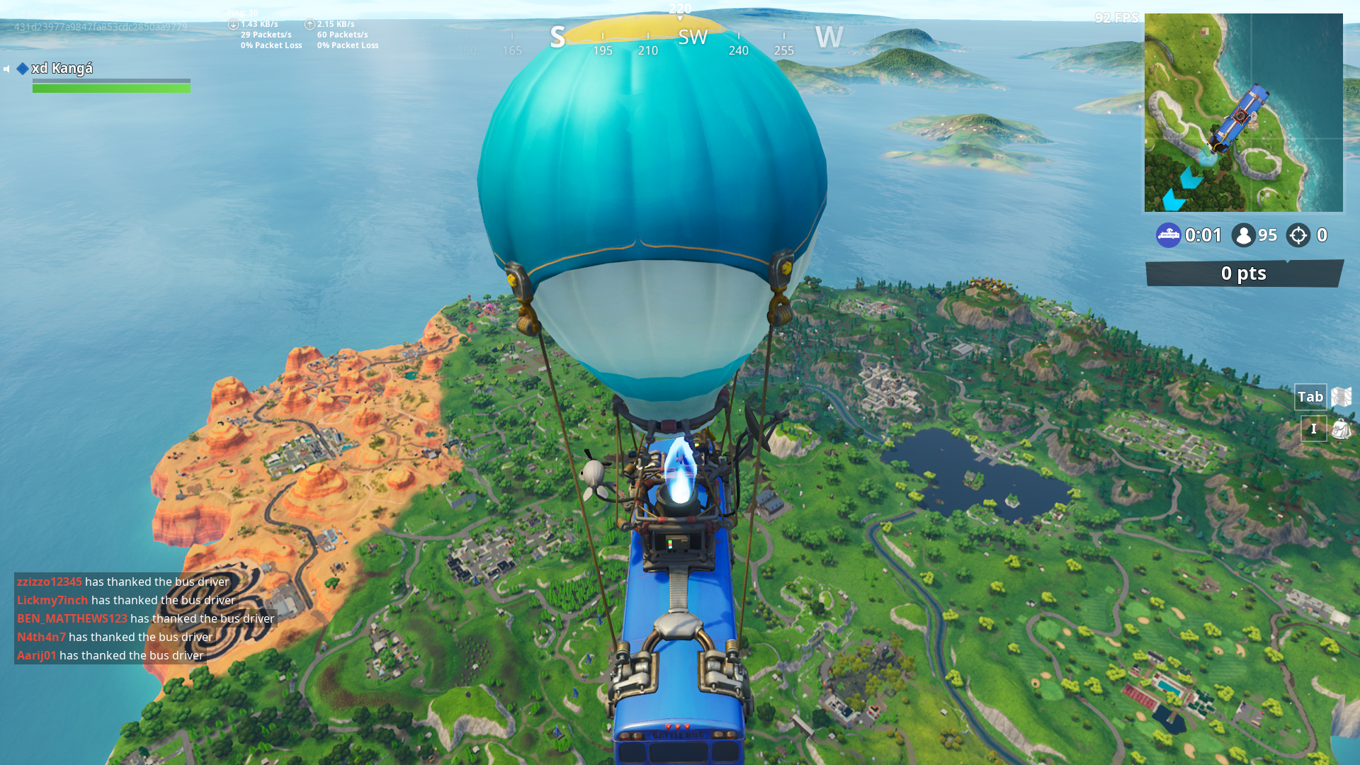 Fortnite encourages in-game politeness with thank the driver