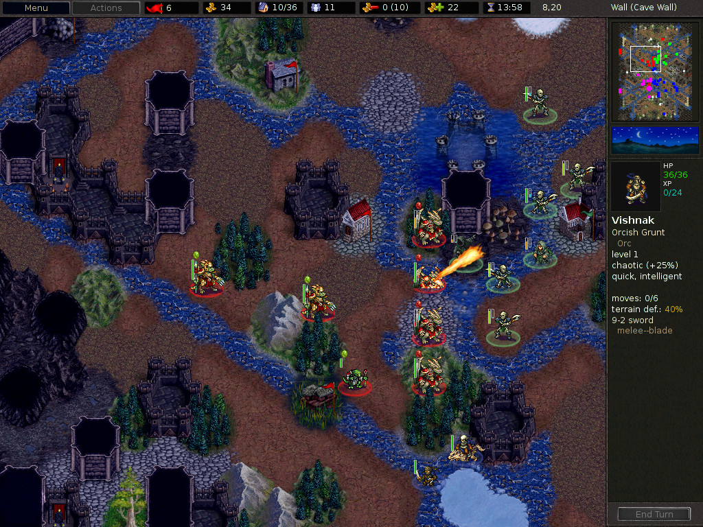 The Battle for Wesnoth 1.11.0 Kostenloses komplettes Spiel